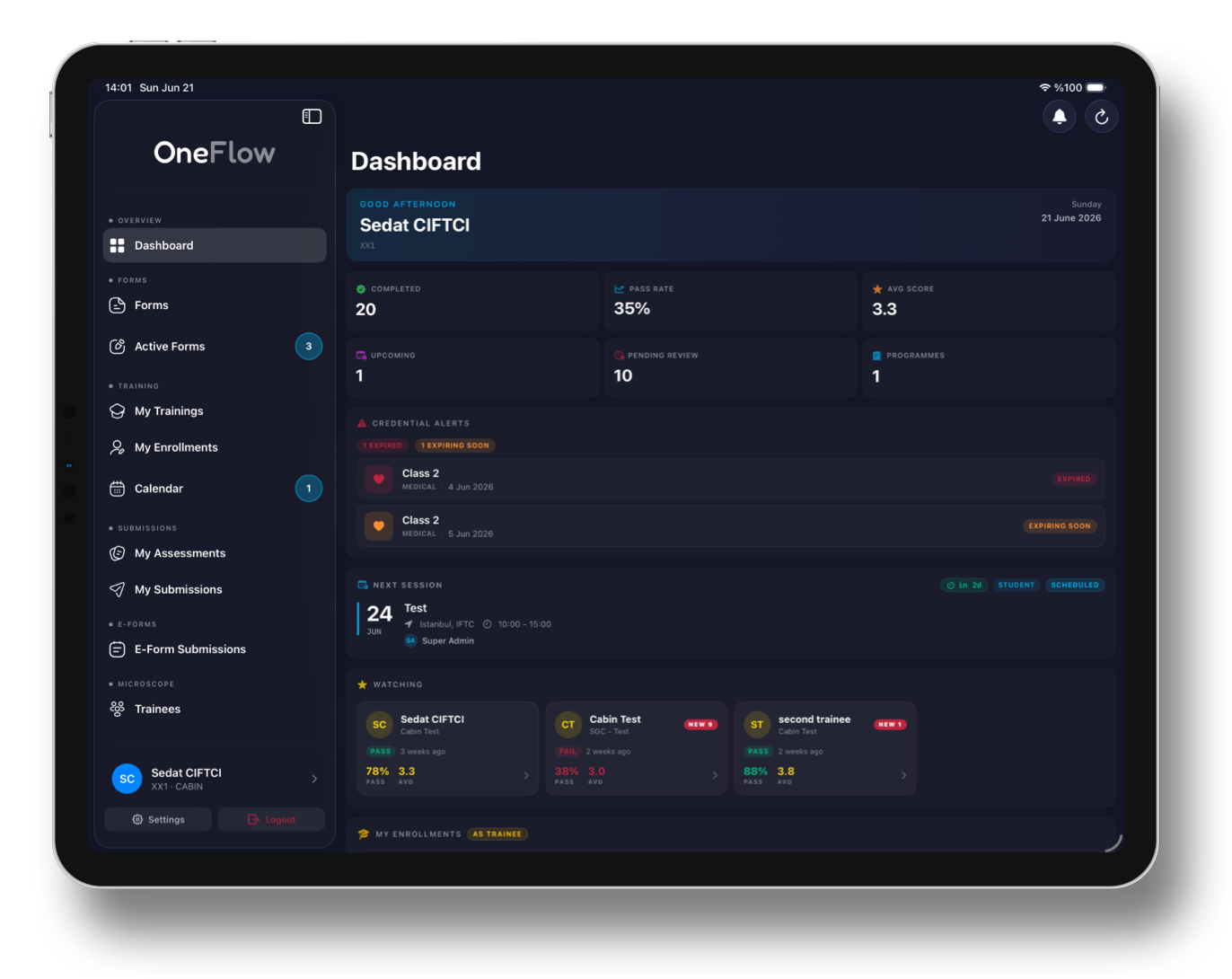 OneFlow: The New Standard for Aviation Training Management