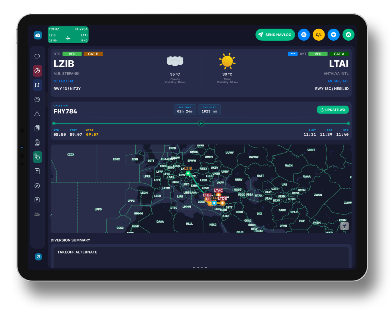 NavOne — Electronic Flight Bag